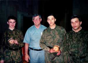 Bob & some of the soldiers