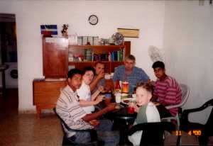 Dinner at the Jesus House