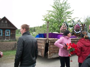 Going to the cemetery