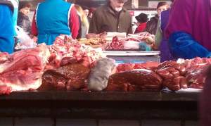 Different kinds of meat. Don't ask as I don't know