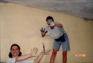 There is nothing that says you can't have fun while working.